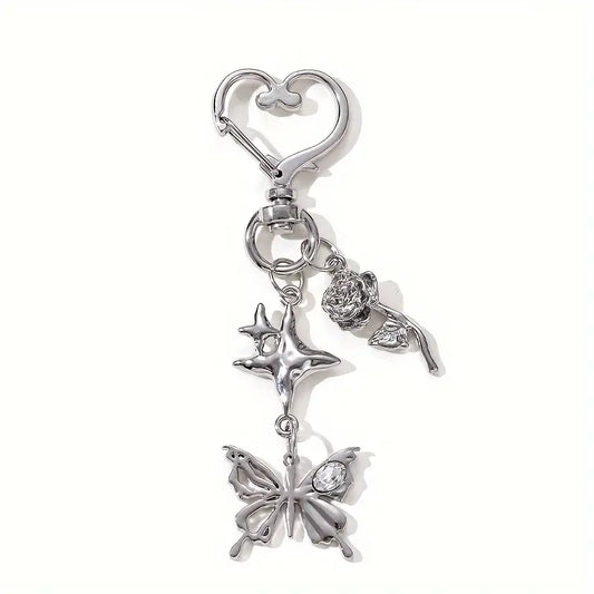 Silver Butterfly Charm