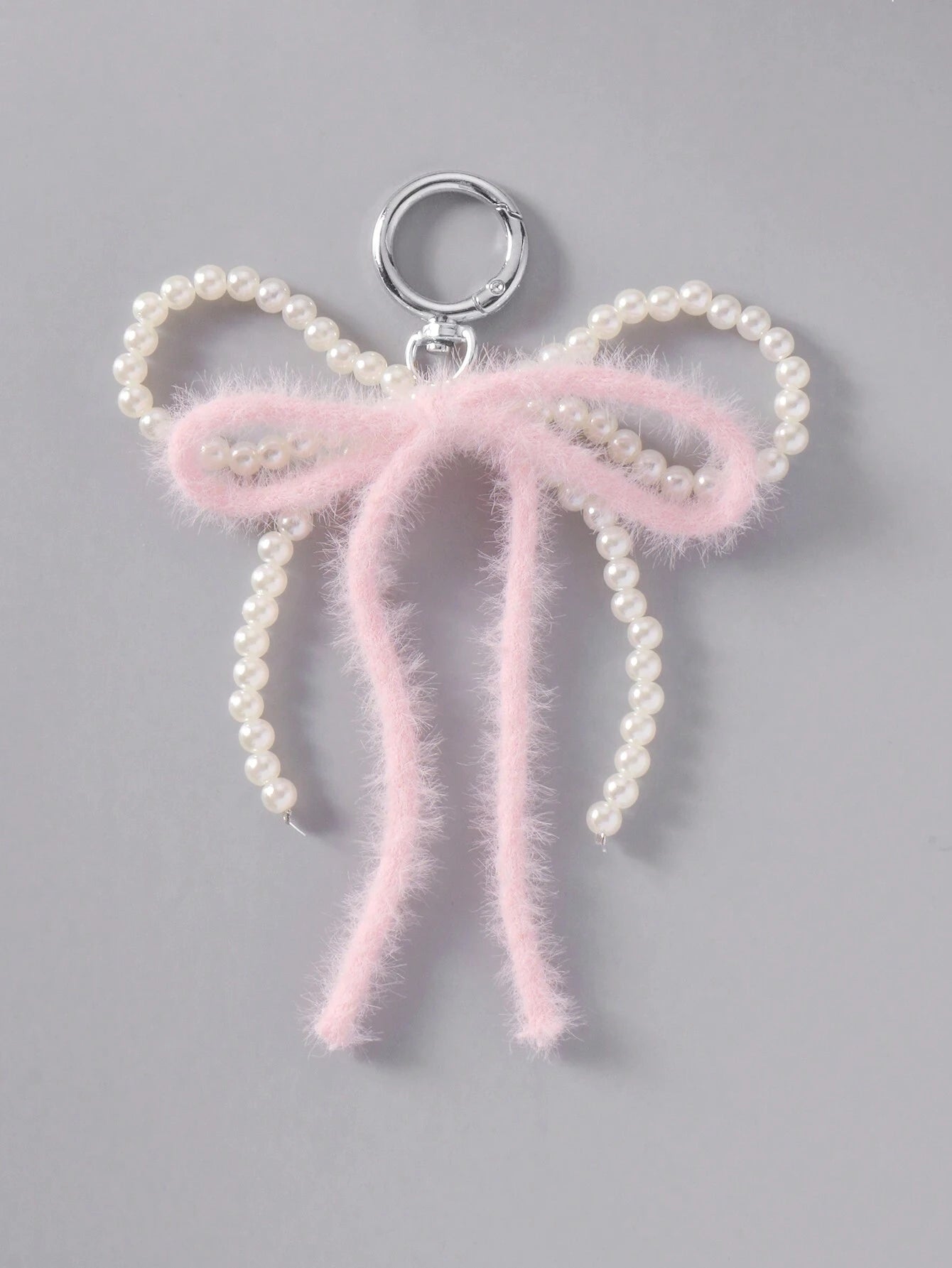 Fuzzy Bow Charm