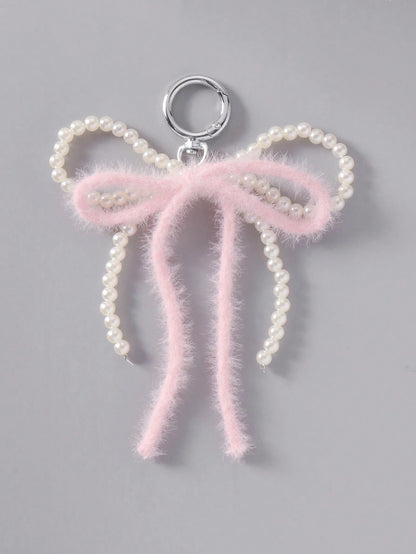 Fuzzy Bow Charm